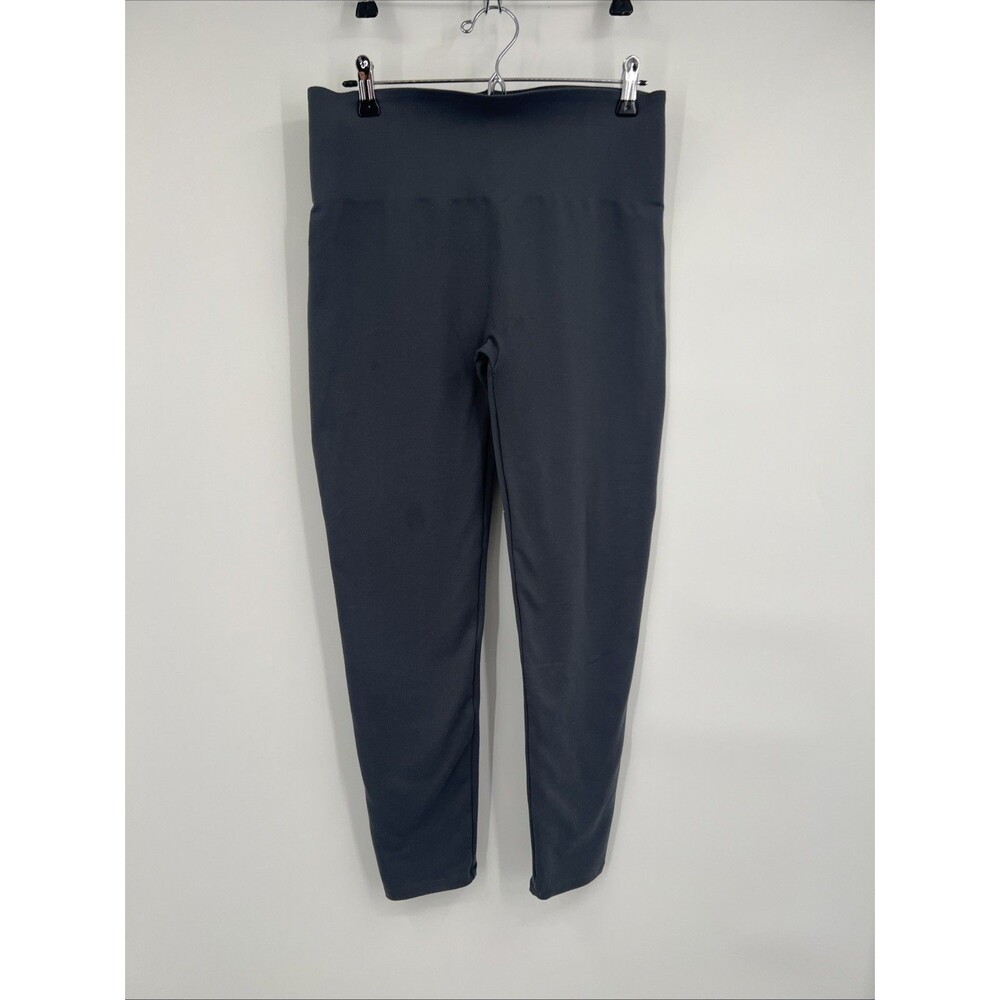 SPANX Seamless Leggings for Women Tummy Control Very Gray Sz XL